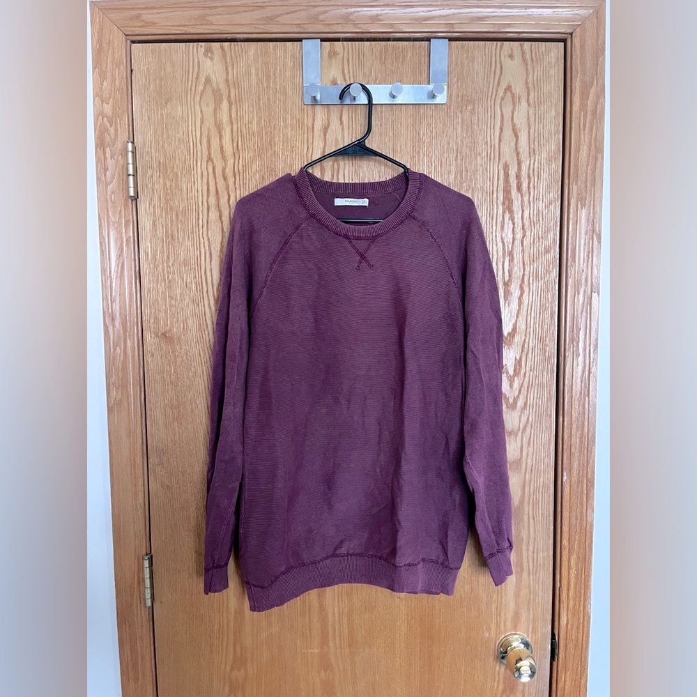 Burgundy Mango sweater